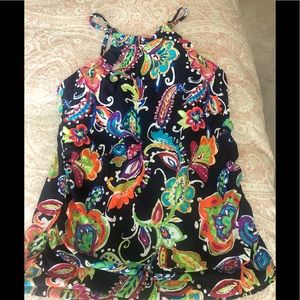 Anne Cole High Neck Tankini Top